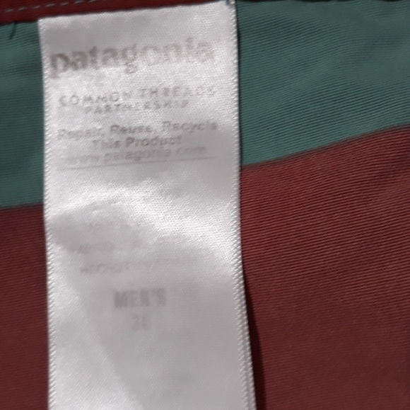 Vintage Patagonia Men's wave farer board Swimwear short size 36 - Picture 8 of 8